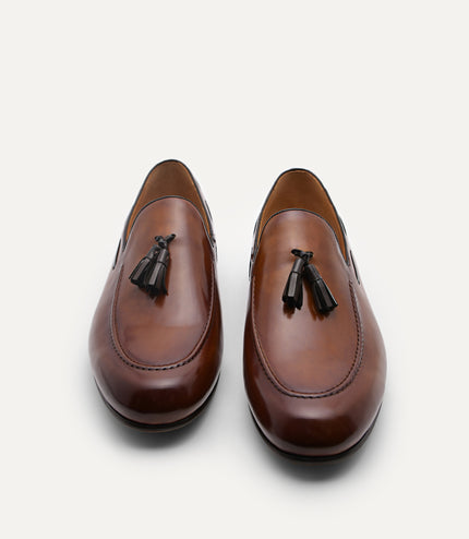 Leather Tasselled Loafer