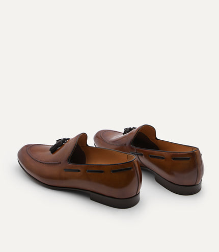 Leather Tasselled Loafer