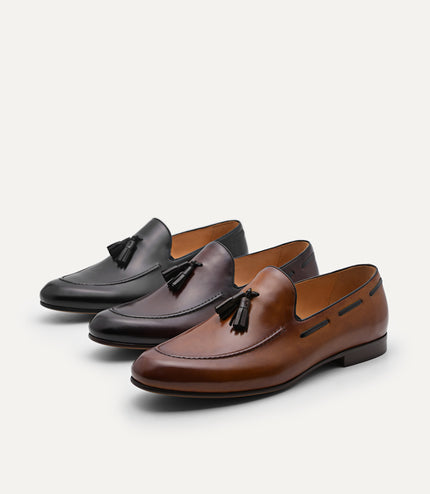 Leather Tasselled Loafer
