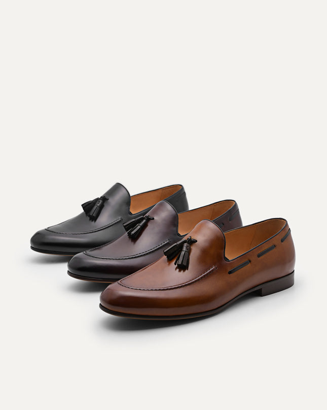 Leather Tasselled Loafer