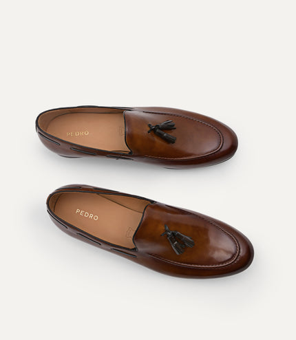 Leather Tasselled Loafer