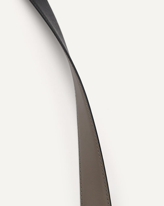 Leather Reversible Tang Belt