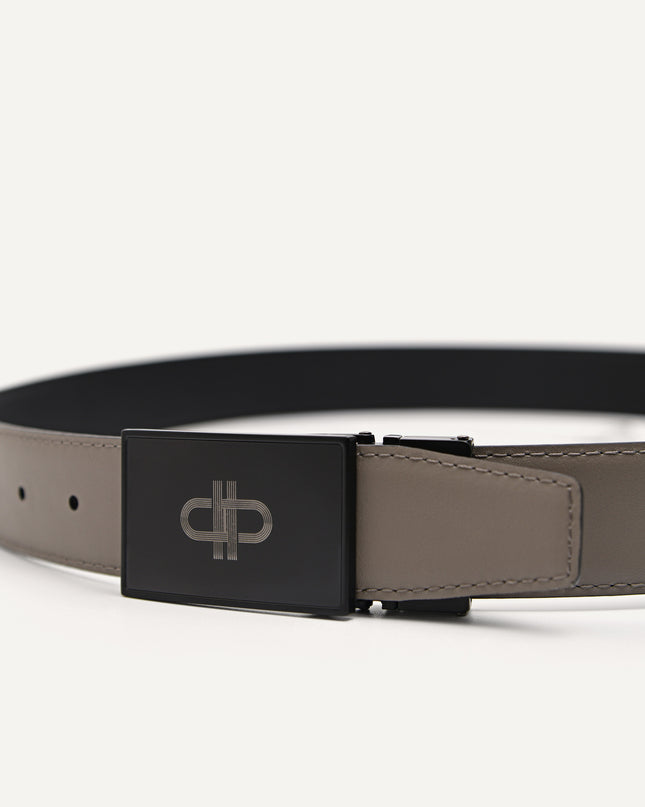 Leather Reversible Tang Belt