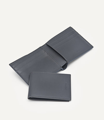 Leather Bi-Fold Wallet With Insert