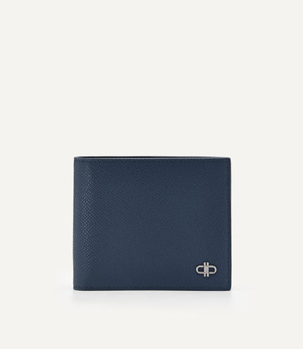 Leather Bi-Fold Wallet With Flip