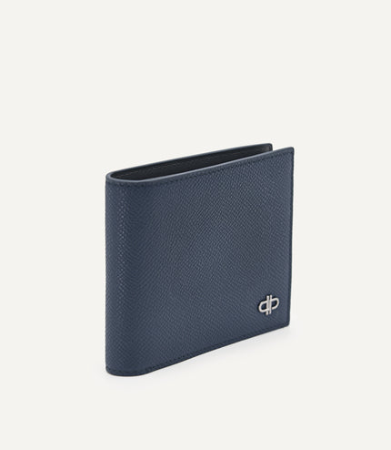 Leather Bi-Fold Wallet With Flip