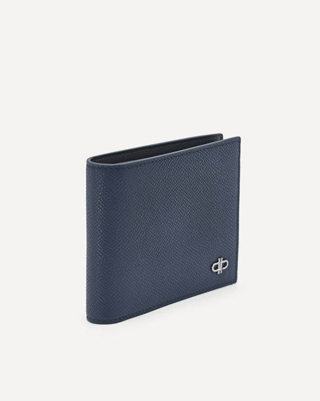 Leather Bi-Fold Wallet With Flip