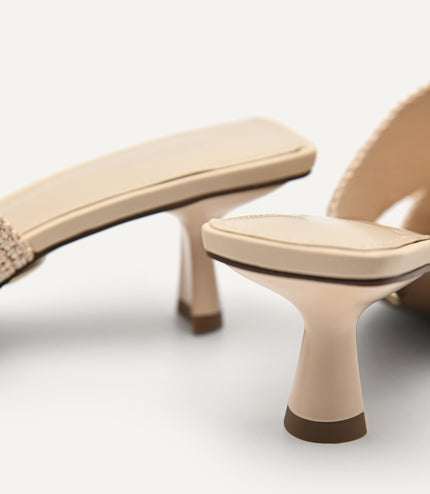 juno knitted mules
