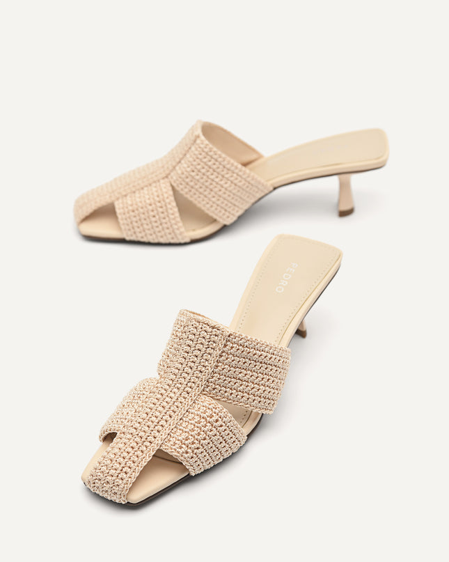 juno knitted mules
