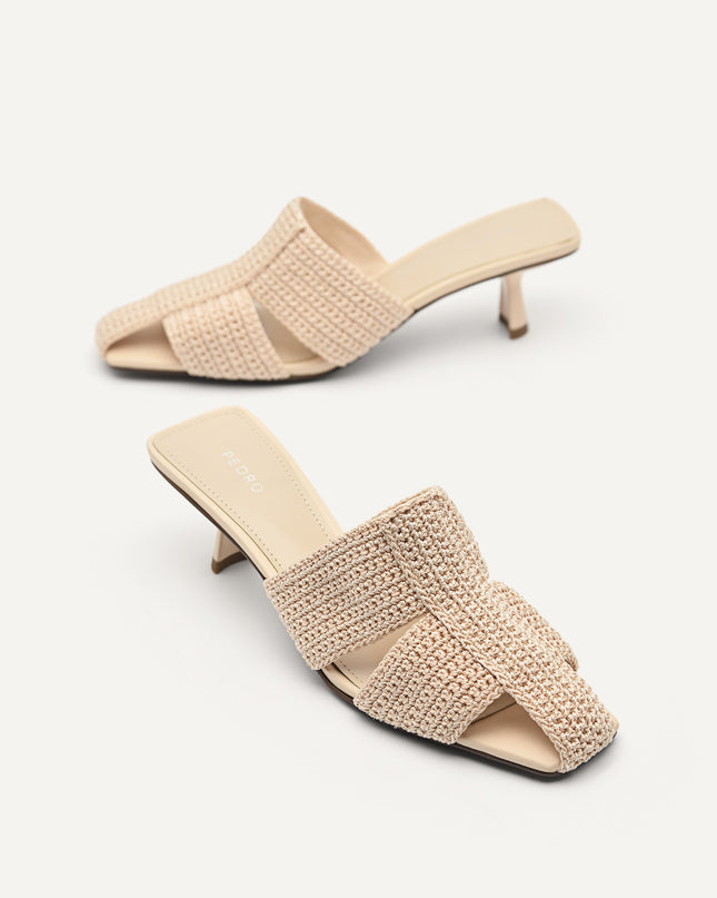 juno knitted mules
