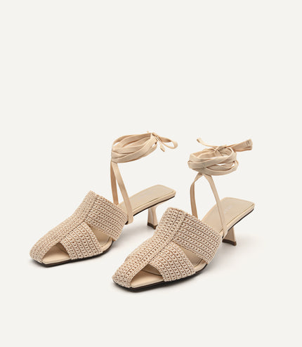 juno knitted mules
