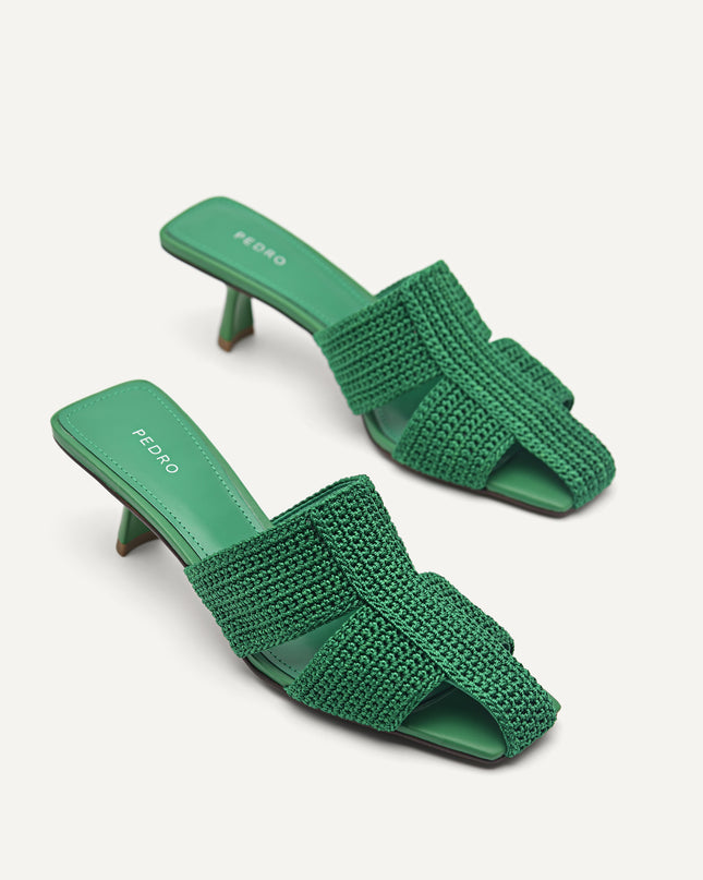juno knitted mules
