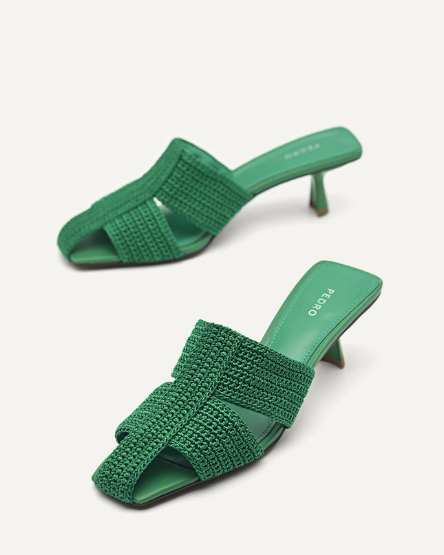 juno knitted mules