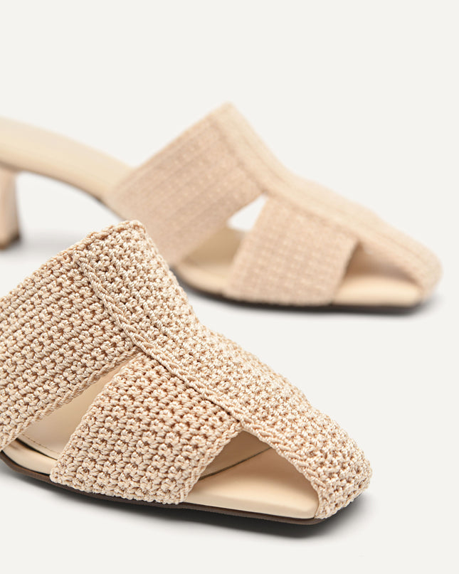 juno knitted mules