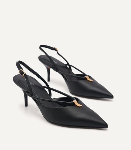 Romona Leather Mule