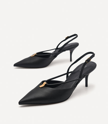 Romona Leather Mule