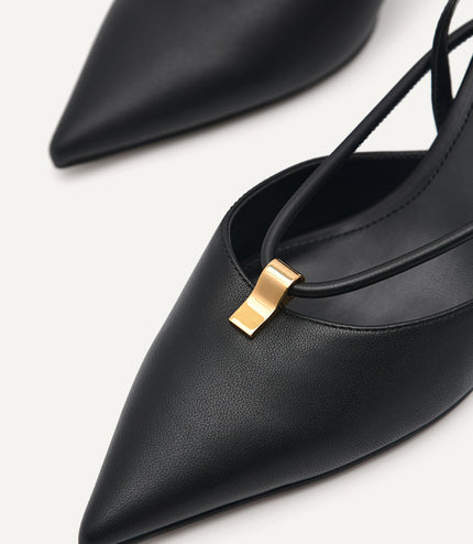 Romona Leather Mule