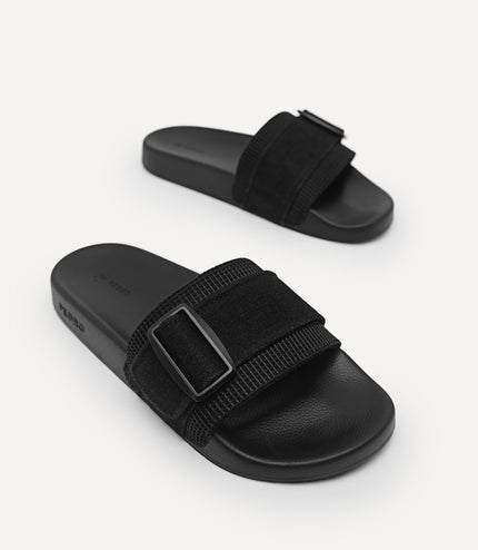 Canvas Slide Sandals