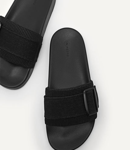 Canvas Slide Sandals