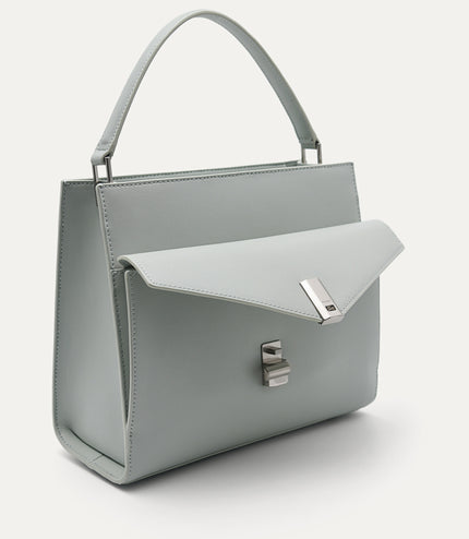 Lea Leather Top Handle Bag
