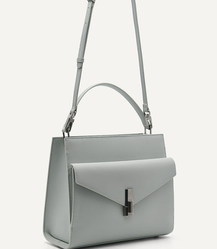Lea Leather Top Handle Bag