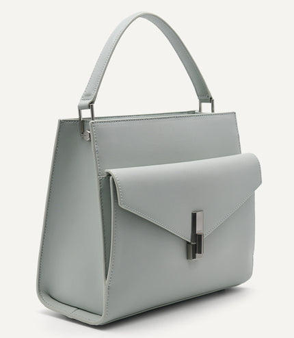 Lea Leather Top Handle Bag