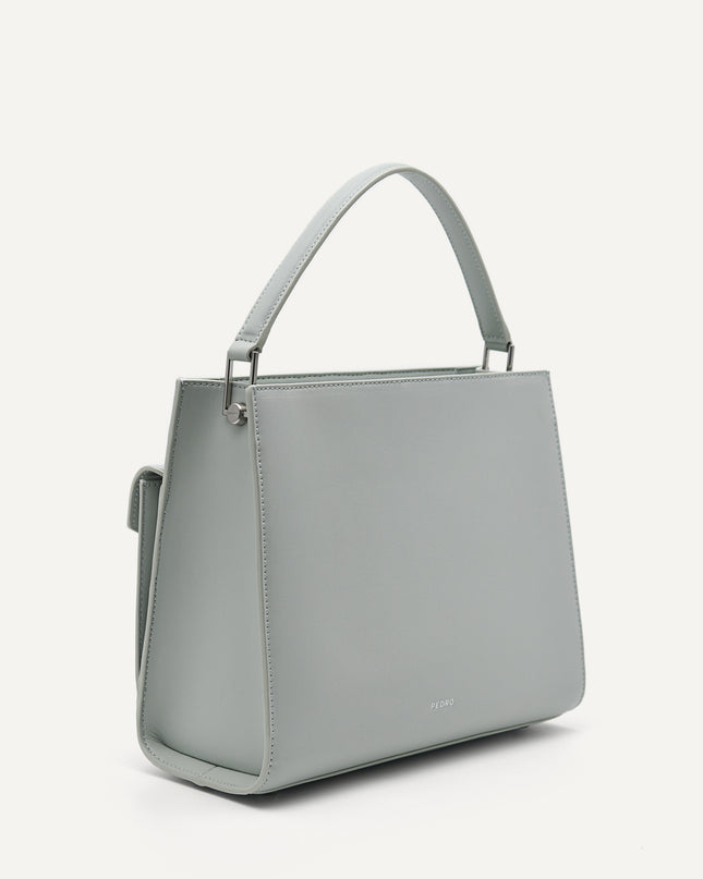 Lea Leather Top Handle Bag