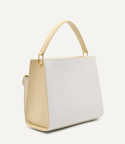 Lea Leather Top Handle Bag