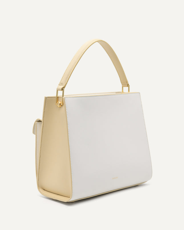Lea Leather Top Handle Bag