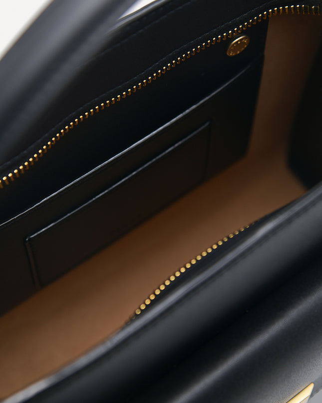 Lea Leather Top Handle Bag