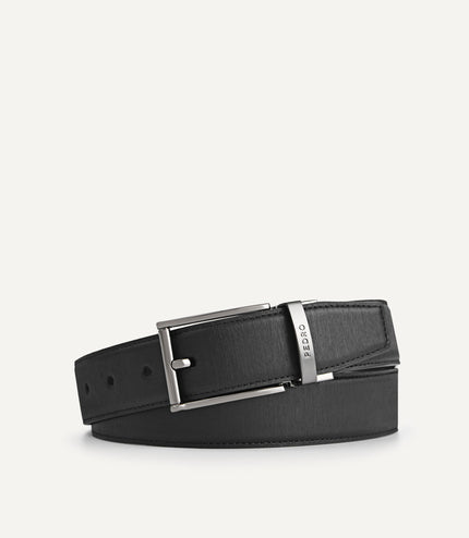 Leather Reversible Pin Belt
