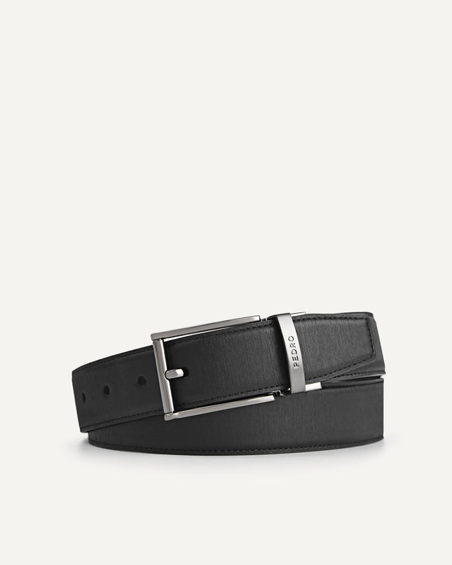 Leather Reversible Pin Belt
