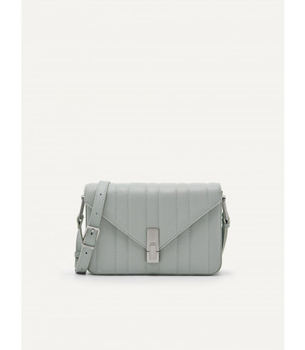 Margot Leather Panelled Shoulder Bag