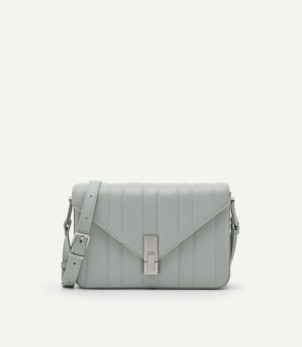 Margot Leather Panelled Shoulder Bag