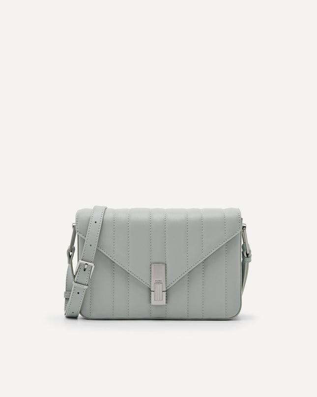 Margot Leather Panelled Shoulder Bag