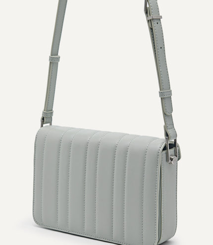 Margot Leather Panelled Shoulder Bag