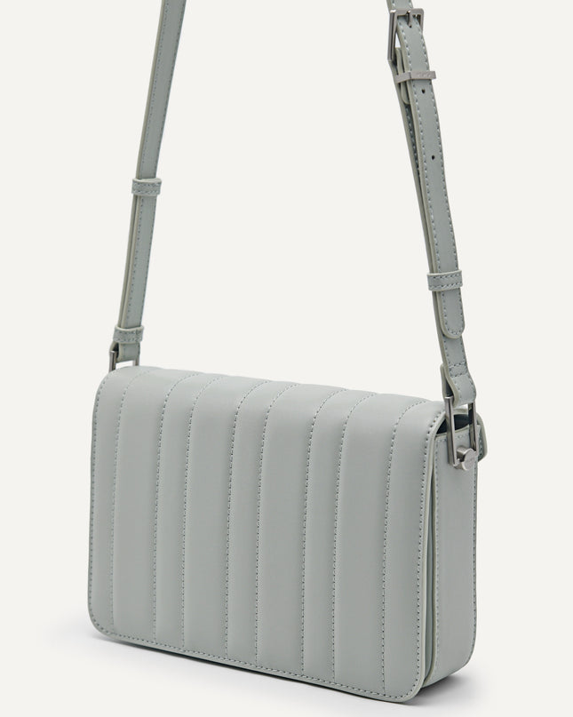 Margot Leather Panelled Shoulder Bag