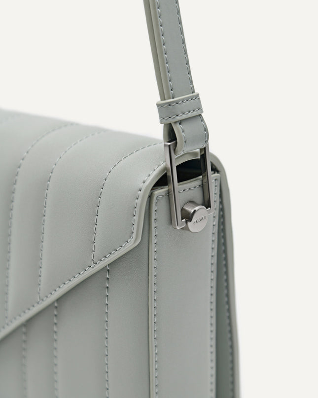 Margot Leather Panelled Shoulder Bag
