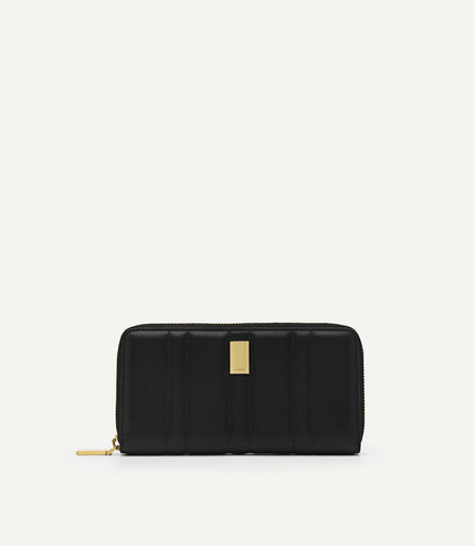 Leather Panelled Wallet
