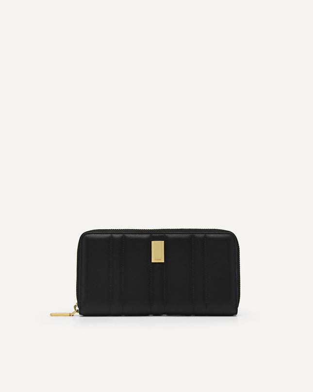 Leather Panelled Wallet