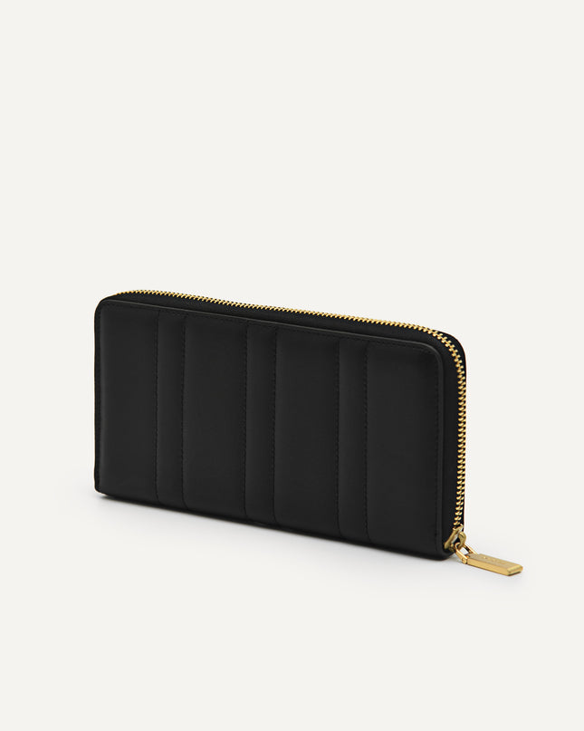 Leather Panelled Wallet