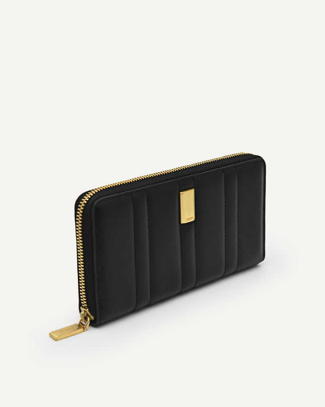 Leather Panelled Wallet