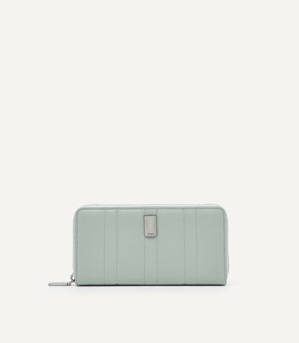 Leather Panelled Wallet