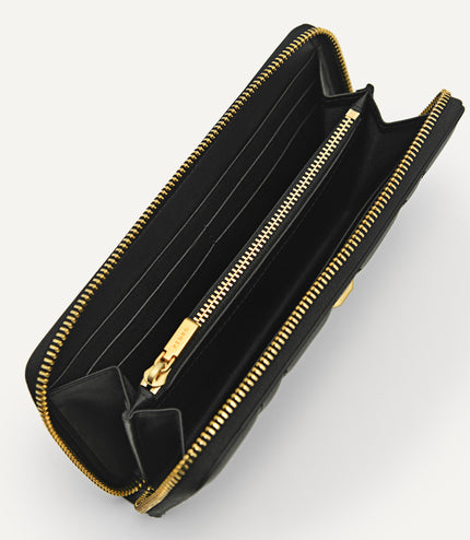 Leather Panelled Wallet
