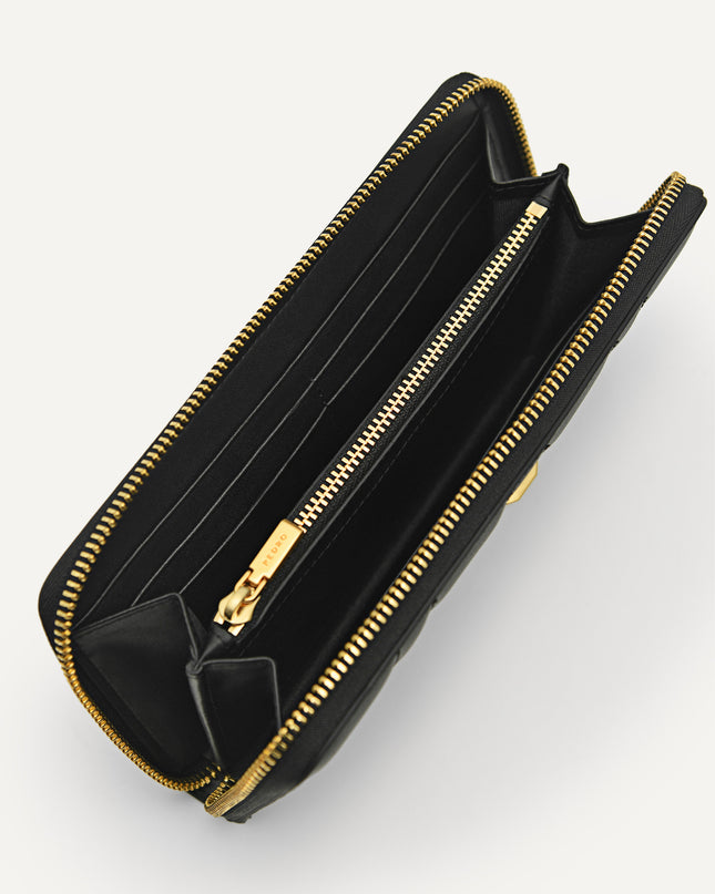 Leather Panelled Wallet