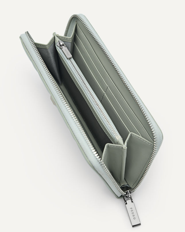 Leather Panelled Wallet