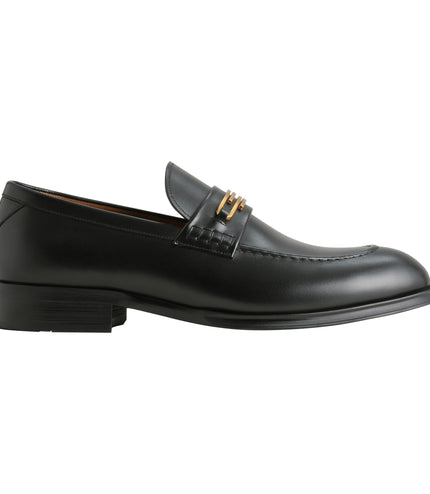 Loafers with Gold Bar
