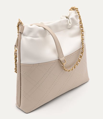 Cala Quilted Drawstring Tote