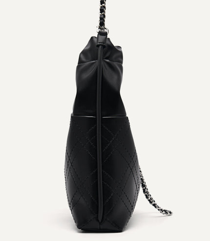 Cala Quilted Drawstring Tote