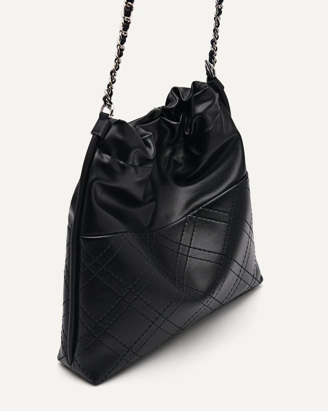 Cala Quilted Drawstring Tote